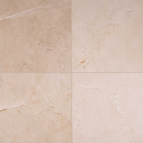 Msi Crema Marfil 12 In. X 12 In. Polished Marble Floor And Wall Tile, 10PK ZOR-NS-0069 - main